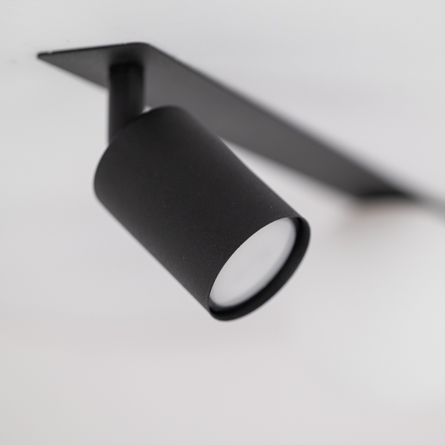 Foco de encastrar VOX 2xG9/8W/230V + 1xGU10/10W preto