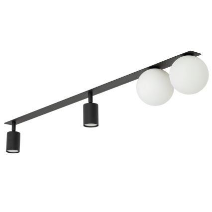 Foco de encastrar VOX 2xG9/8W/230V + 2xGU10/10W preto