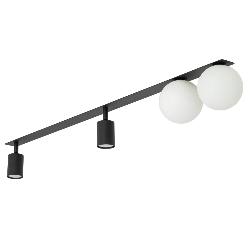 Foco de encastrar VOX 2xG9/8W/230V + 2xGU10/10W preto