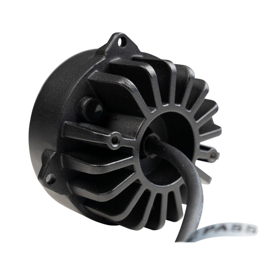 Foco de luz LED para trator BLACK LED/20W/10-30V IP69 5700K redondo