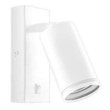 Foco de parede 1xGU10/35W/230V branco