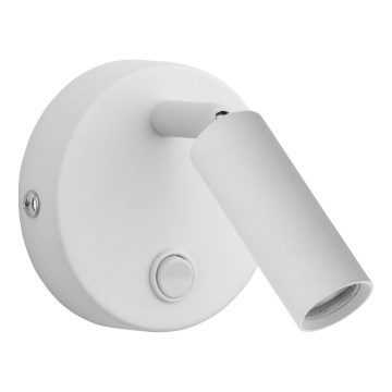 Foco de parede ENZO 1xG9/8W/230V branco