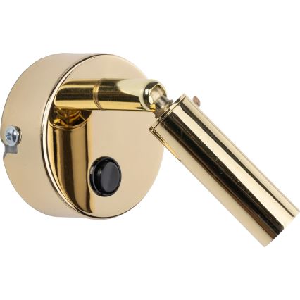 Foco de parede ENZO 1xG9/8W/230V dourado