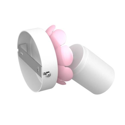 Foco de parede FLOR 1xGU10/8W/230V branco