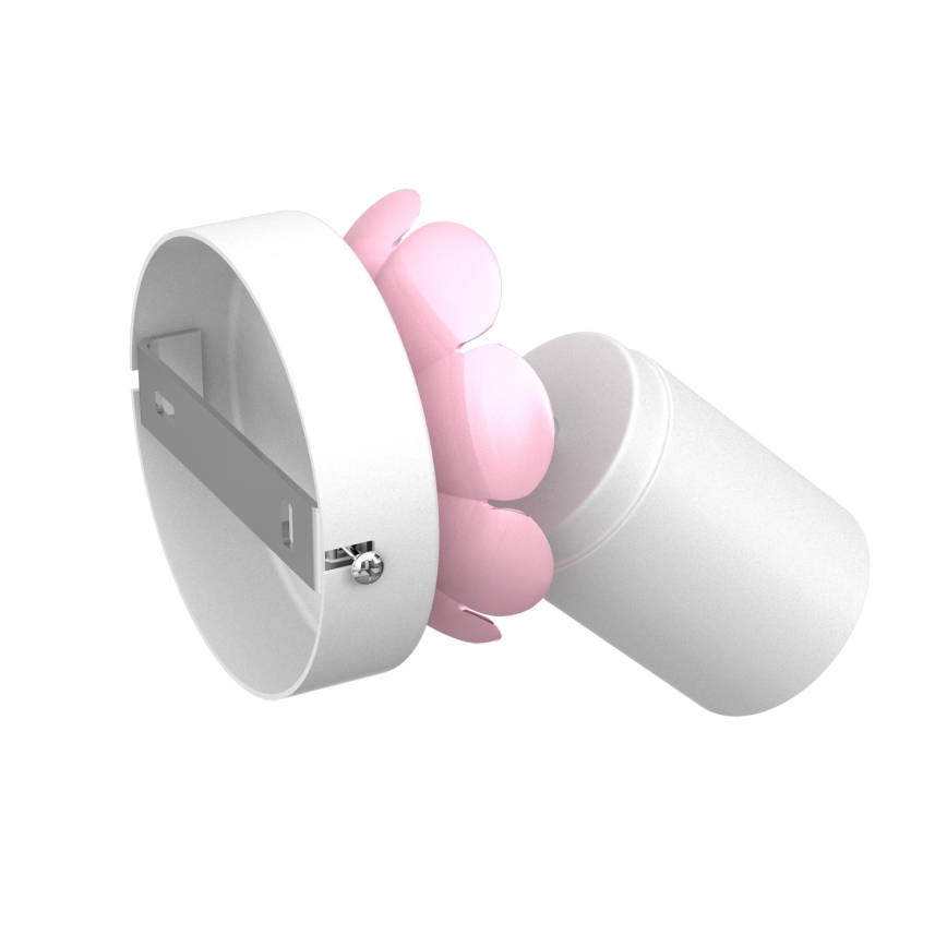 Foco de parede FLOR 1xGU10/8W/230V branco