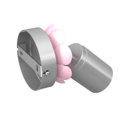 Foco de parede FLOR 1xGU10/8W/230V cromado mate