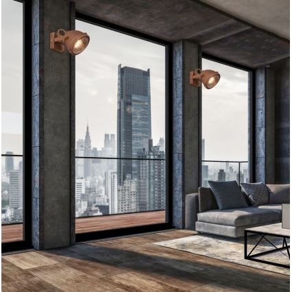 Foco de parede FRODO 1xGU10/40W/230V