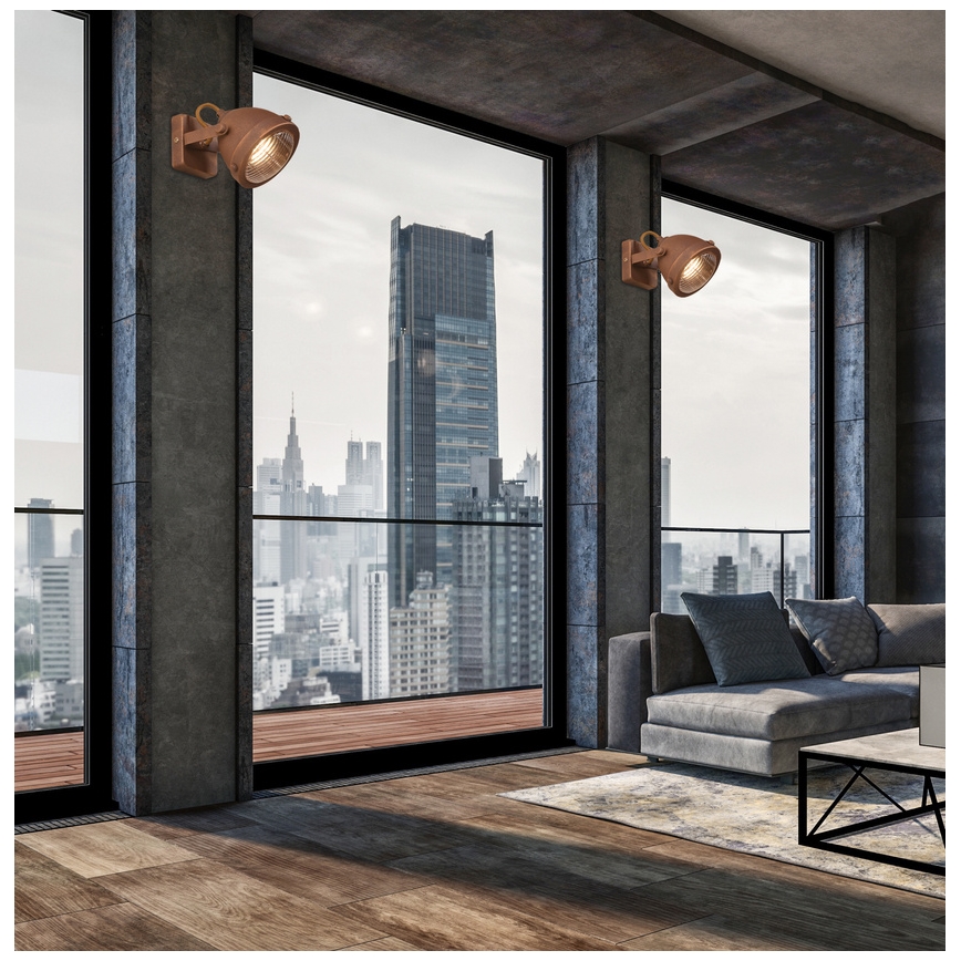 Foco de parede FRODO 1xGU10/40W/230V