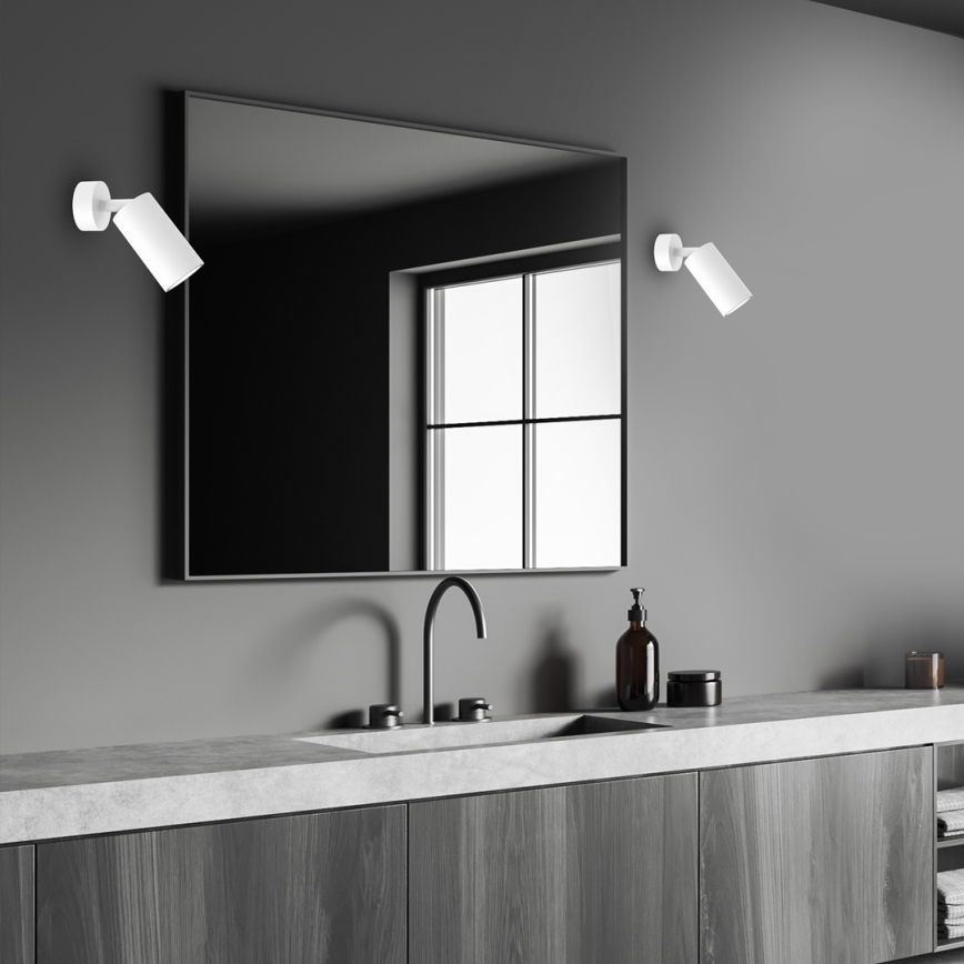 Foco de parede HUDSON 1xGU10/8W/230V branco