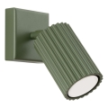 Foco de parede KARBON 1xGU10/10W/230V verde