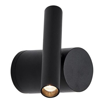 Foco de parede LED dimerizável PLANET LED/4W/230V preto