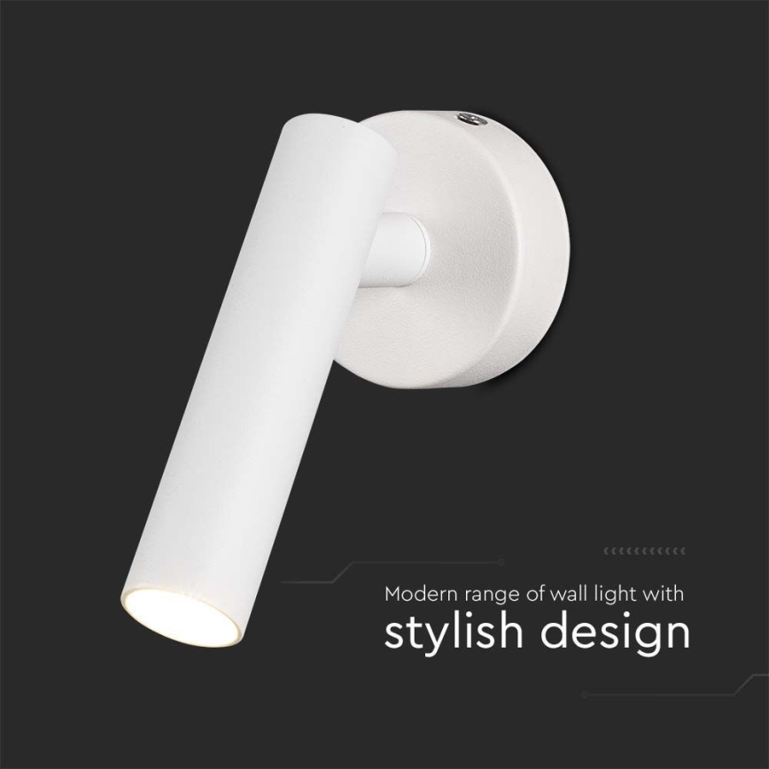 Foco de parede LED LED/2W/230V 4000K branco