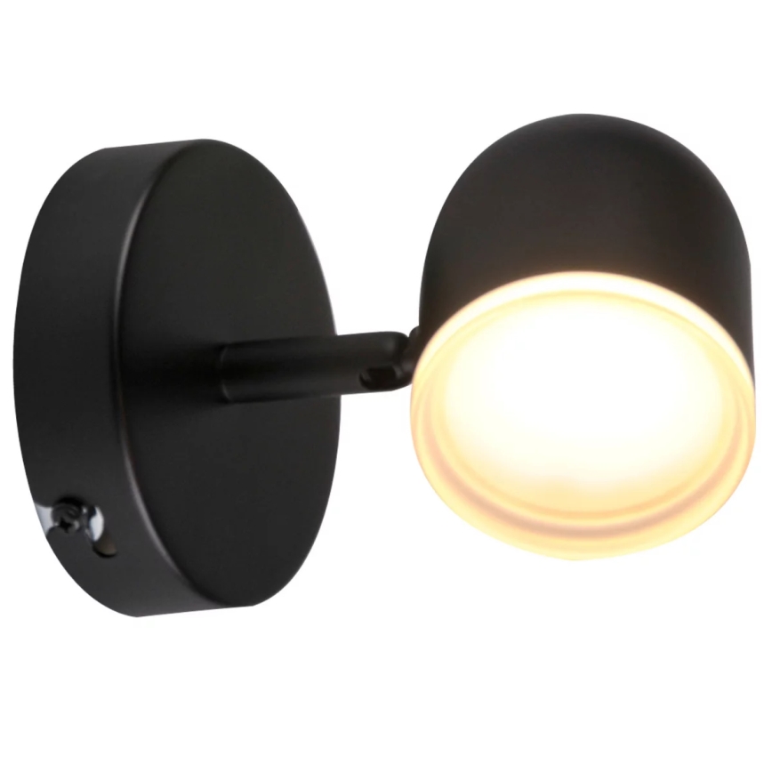 Foco de parede LED RAWI LED/4,2W/230V preto