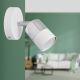 Foco de parede LED TUBSSON 1xGU10/6,5W/230V branco/cromado brilhante