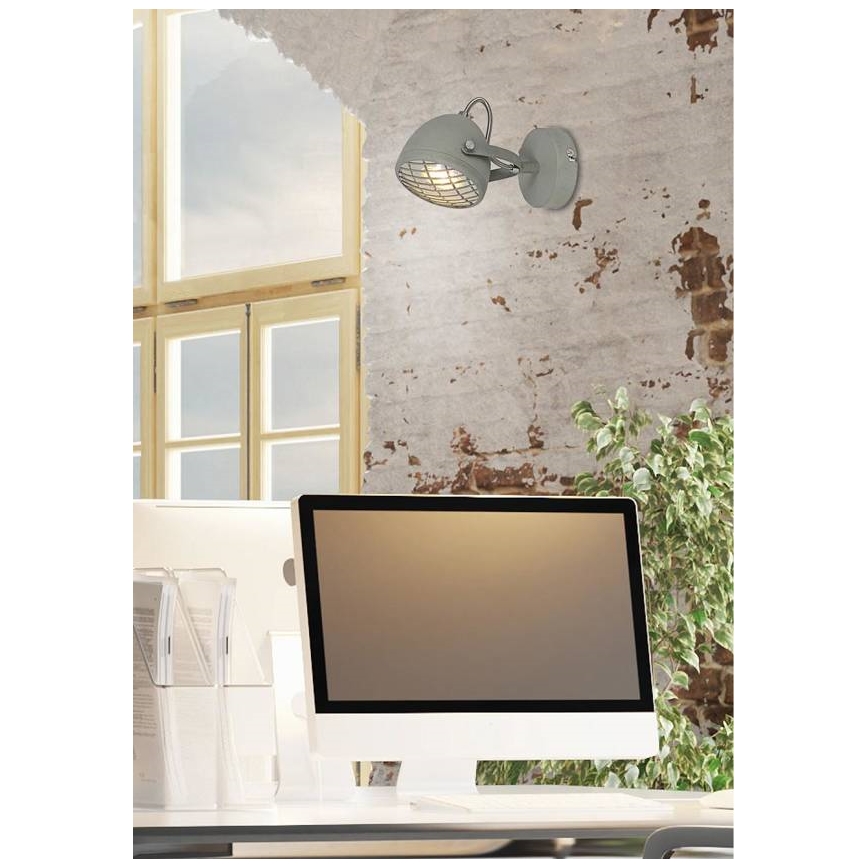 Foco de parede PENT 1xGU10/50W/230V