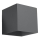 Foco de parede QUAD 1 1xG9/8W/230V antracite