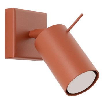 Foco de parede RING 1xGU10/10W/230V vermelho