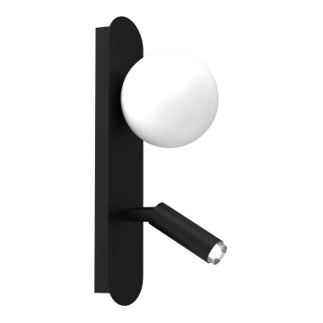 Foco de parede SIRIO 2xG9/25W/230V preto