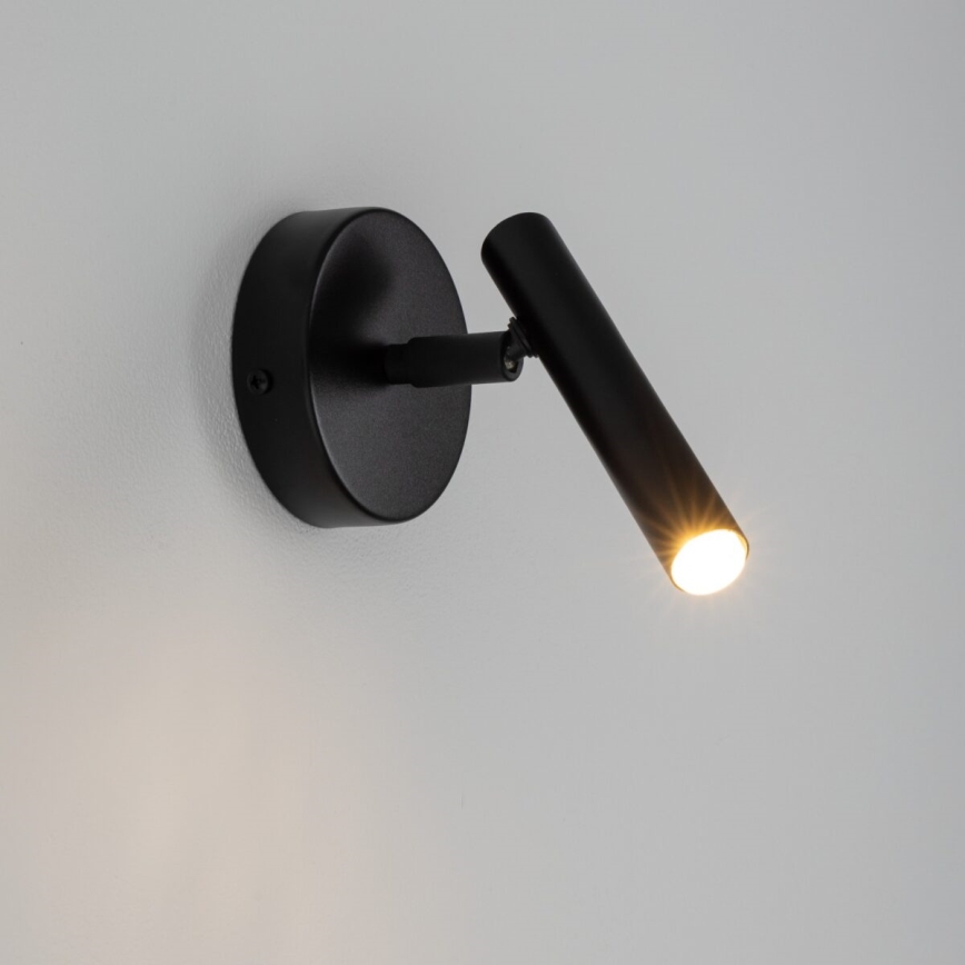 Foco de parede STALACTITE 1xG9/2,5W/230V preto