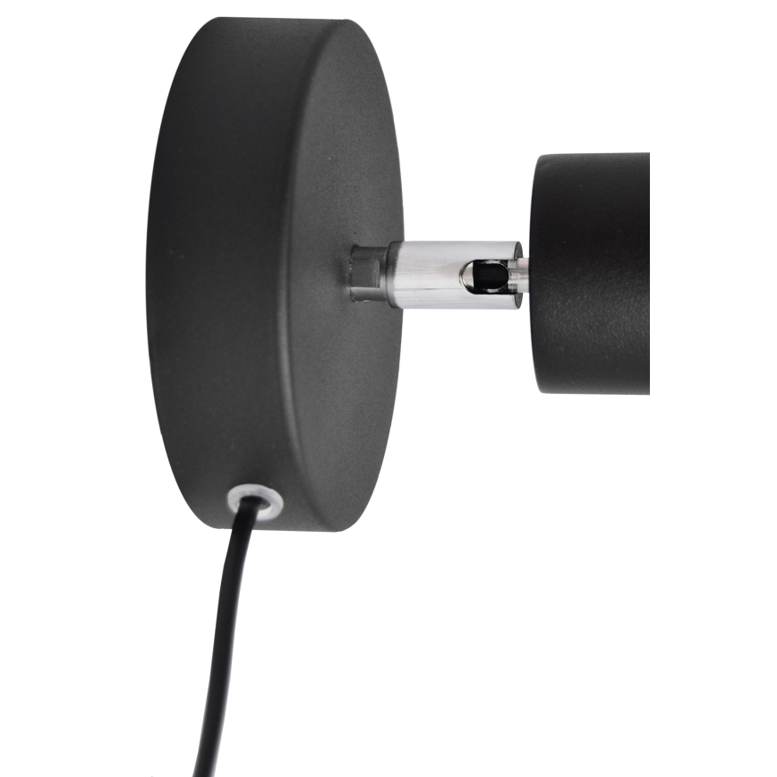 Foco de parede TUNE 1xE27/20W/230V preto antigo