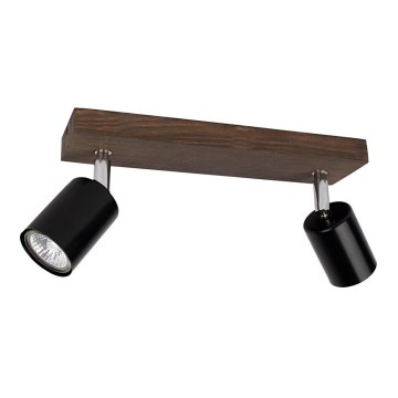 Foco de teto MANARA 2xGU10/5W/230V pinho