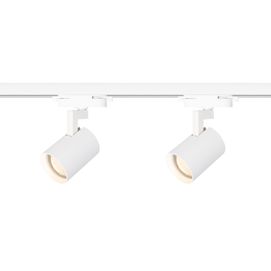 Foco em sistema de carril VOLF 4xGU10/10W/230V branco