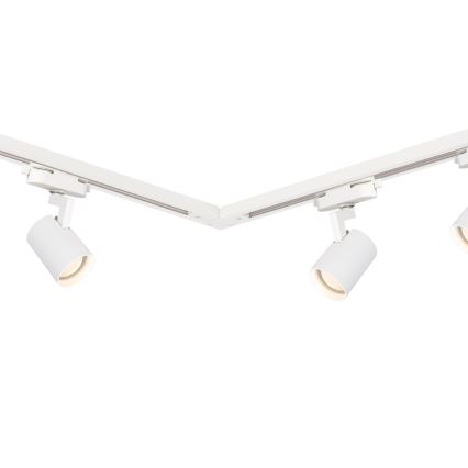 Foco em sistema de carril VOLF 4xGU10/10W/230V branco