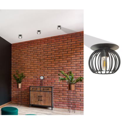 Foco embutido SK 93 1xG9/40W/230V preto