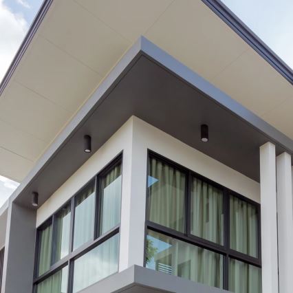 Foco exterior ATLANTA 1xGU10/10W/230V IP54 preto