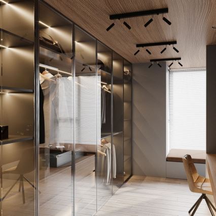 Foco EYETECH 3xG9/12W/230V preto