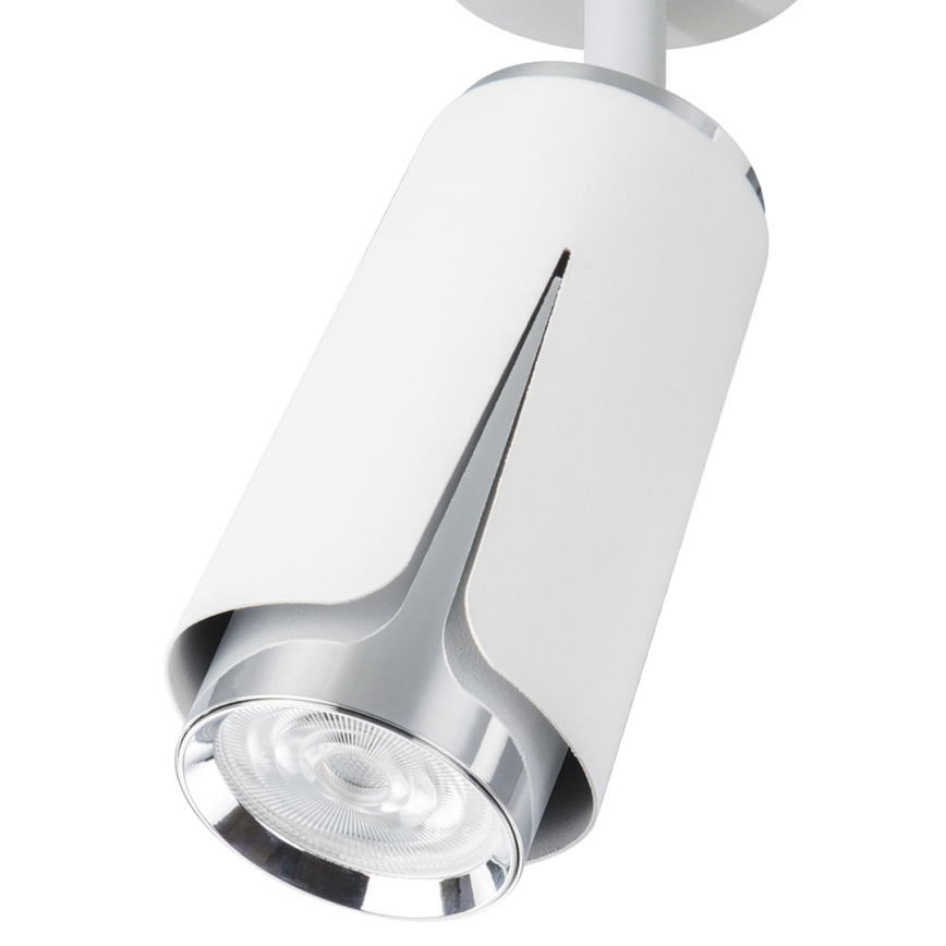 Foco FLOR 1xGU10/8W/230V branco