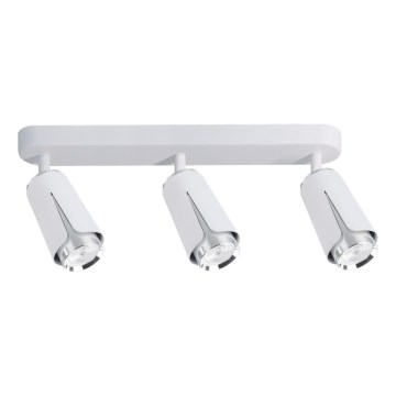 Foco FLOR 3xGU10/8W/230V branco