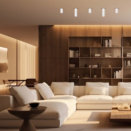 Foco GENESIS 1xGU10/8W/230V 20 cm branco