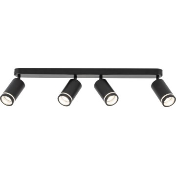 Foco JET 4xGU10/10W/230V preto