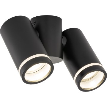 Foco JET CONJUNTO 2xGU10/10W/230V preto