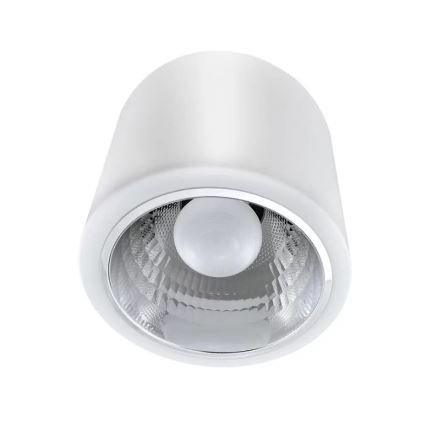 Foco JUPITER 1xE27/20W/230V diâmetro 13 cm branco