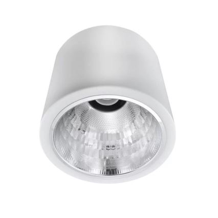 Foco JUPITER 1xE27/20W/230V diâmetro 13 cm branco