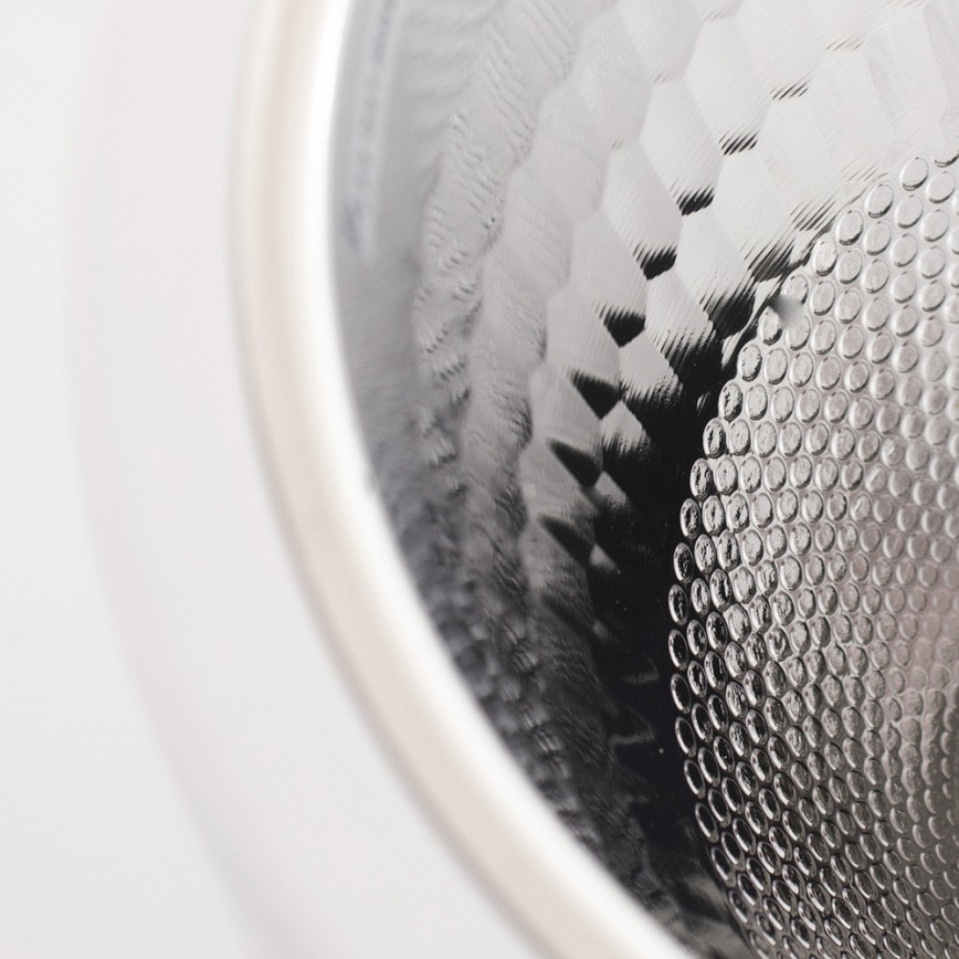 Foco JUPITER 1xE27/20W/230V diâmetro 13 cm branco