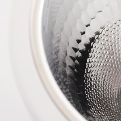 Foco JUPITER 1xE27/20W/230V diâmetro 16,5 cm branco