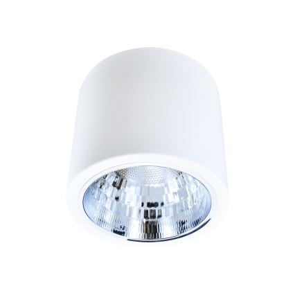 Foco JUPITER 1xE27/20W/230V diâmetro 9,8 cm branco