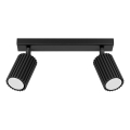 Foco KARBON 2xGU10/10W/230V preto
