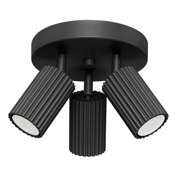 Foco KARBON 3xGU10/10W/230V preto