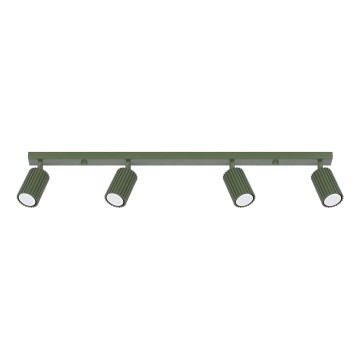 Foco KARBON 4xGU10/10W/230V verde