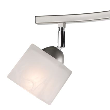 Foco KLARA 2xE14/40W/230V cromado mate