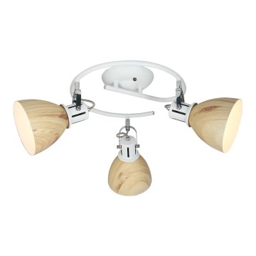 Foco KRATER 3xE27/15W/230V