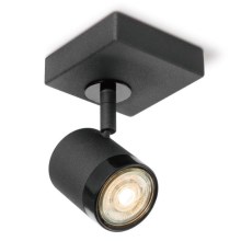 Foco LED com regulação MANU 1xGU10/5,8W/230V preto