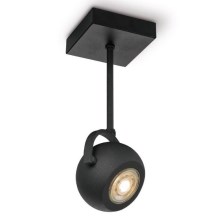 Foco LED com regulação NOP 1xGU10/5,8W/230V preto