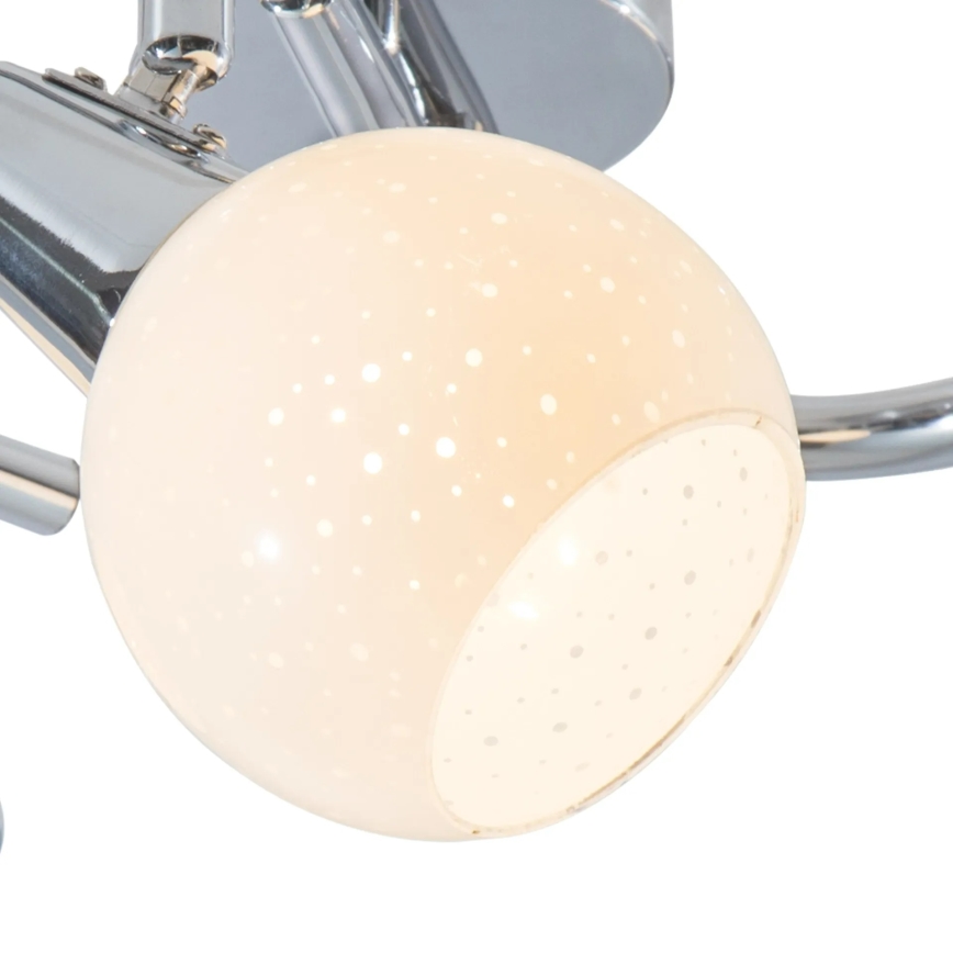 Foco LED DOXY 3xE14/4W/230V cromado brilhante