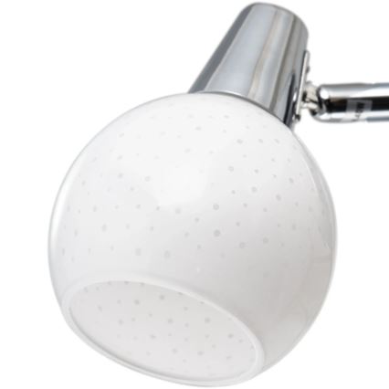 Foco LED DOXY 3xE14/4W/230V cromado brilhante