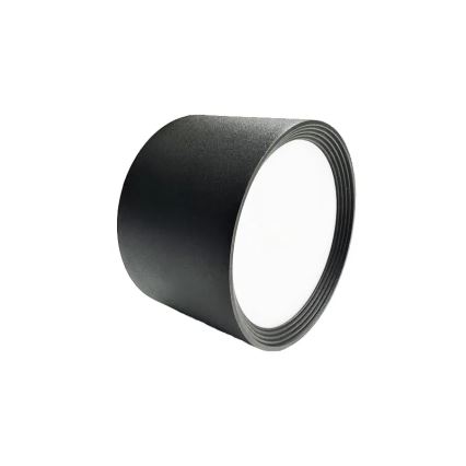 Foco LED LED/12W/230V 4000K diâmetro 10 cm preto